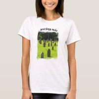 A árvore genealógica balança o T branco básico