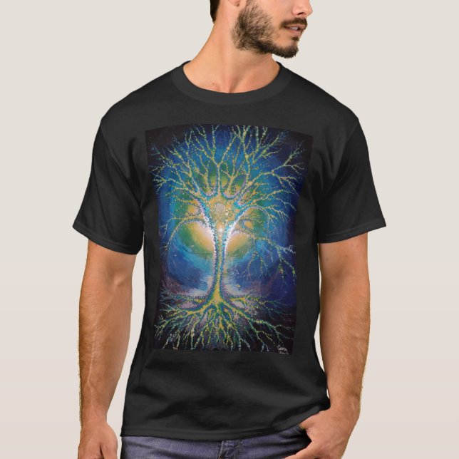Camiseta A árvore neural (Frente)