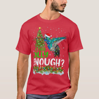 Camiseta A Árvore Xmas É Papai noel Suficiente De Hummingbi