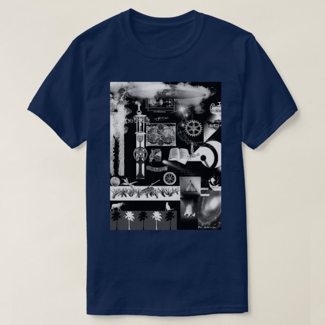 Camiseta A Ascensão do Homem (Frente do Design)