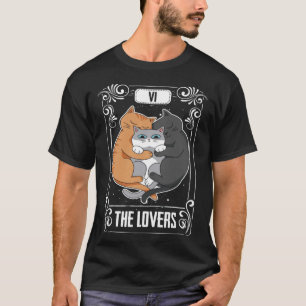 Camiseta A Astrologia Gótica Do Cartão Tarot Oculta O Tarô