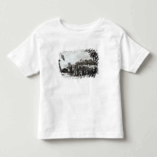 Camiseta A aterragem em Tampa Bay (Frente)