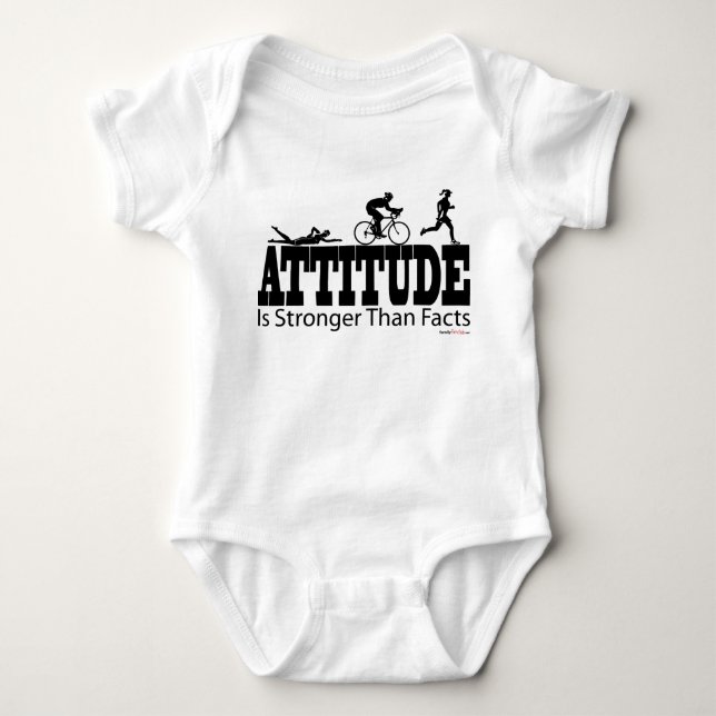 Camiseta A atitude é mais forte do que fatos (Frente)