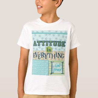 Camiseta A atitude é tudo