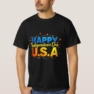 Camiseta A aurora da liberdade: a independência dos Estados