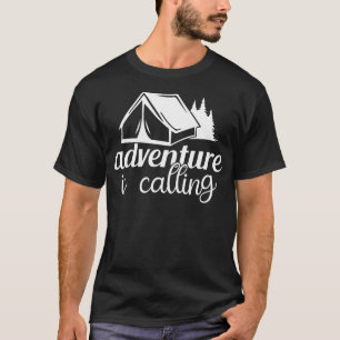 Camiseta A Aventura Chama Engraçado De Ataque De Amor