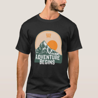 Camiseta A Aventura Começa