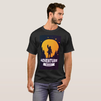 Camiseta A Aventura Começa