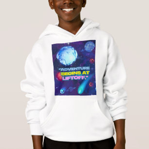Camiseta A aventura começa no copo isolado de decolagem