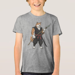Camiseta A aventura do cão gladiador Akita