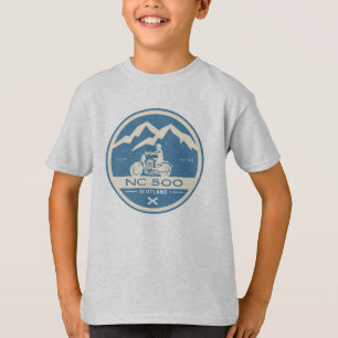 Camiseta A aventura escócia da Costa do Norte 500 nc 500