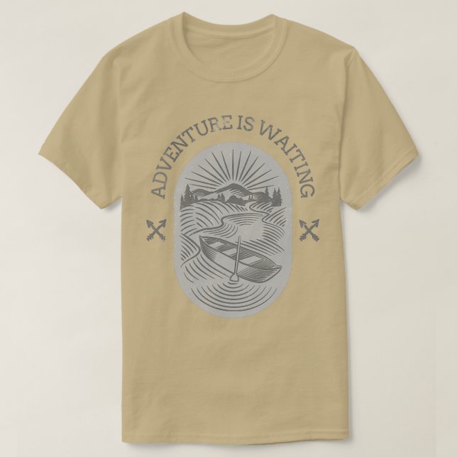 CAMISETA A AVENTURA ESPERA 1 (Frente do Design)