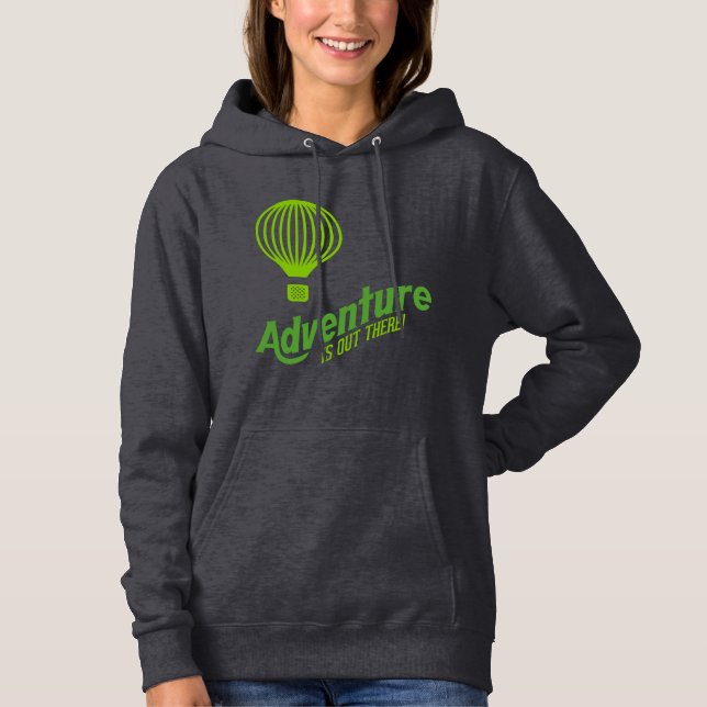 Camiseta A aventura está lá fora 2 (Frente)