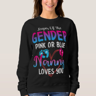 Camiseta A Babá Rosa Ou Azul Ama-Te A Guardar O Gênero