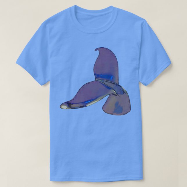 Camiseta A baleia (Frente do Design)
