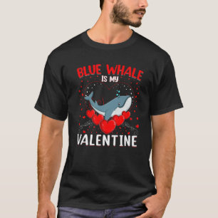 Camiseta A Baleia Azul Engraçada É Minha Namorados Valente