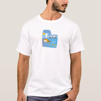 Camiseta A baleia mágica