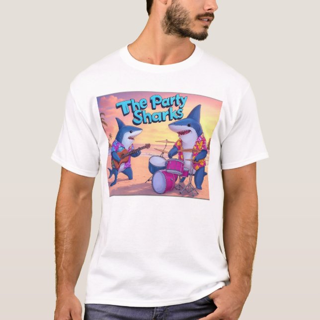 Camiseta A Banda do Bom Tempo dos Tubarões da Festa (Frente)