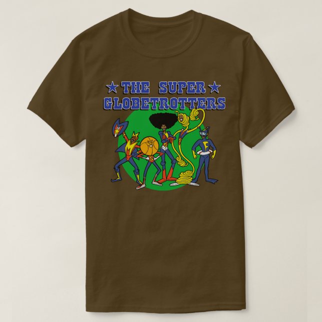 Camiseta A banda dos Super Globetrotters (Frente do Design)