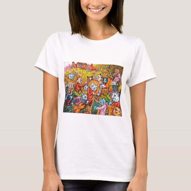 Camiseta A Banda joga, Louis Wain (Frente)