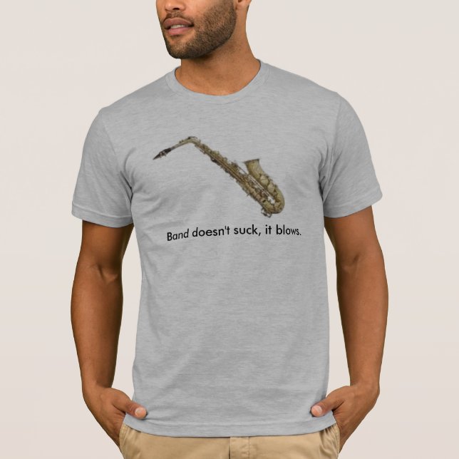 Camiseta A banda não suga, ele funde (Frente)