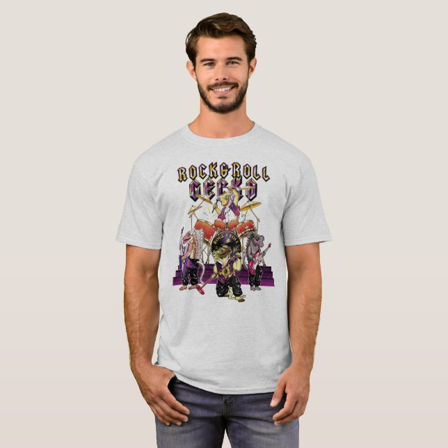Camiseta A banda no palco (Frente Completa)