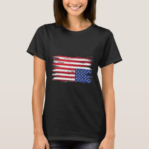 Camiseta A bandeira Americana Incomoda-Se Patriótica Usa 4