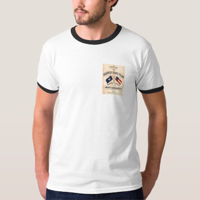 Camiseta A bandeira azul Bonnie (Frente)