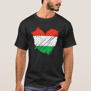 Camiseta A Bandeira Da Hungria Que Eu Amo Está No Meu Adn P