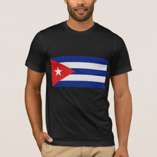 Camiseta A bandeira de Cuba