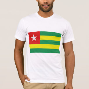 Camiseta A bandeira de Togo