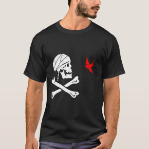 Camiseta A bandeira do Capitão Jack Sparrow