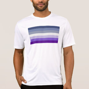 Camiseta A bandeira do orgulho lésbico Butch da SlipperyJoe