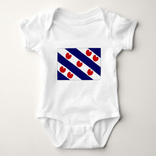 Camiseta A bandeira holandesa de Friesland