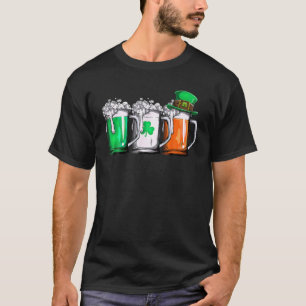 Camiseta A Bandeira Irlandesa Que Bebemos E Combatemos A Ab