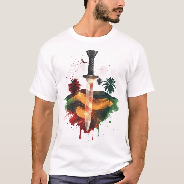 Camiseta A Bandeira Omanense (Frente)