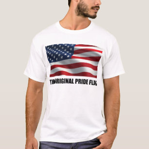 Camiseta A bandeira original do orgulho