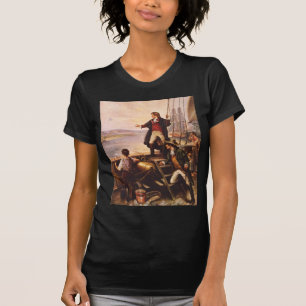 Camiseta A bandeira star spangled por Percy Moran