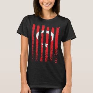 Camiseta A bandeira turca adora pessoas turcas orgulhosas d