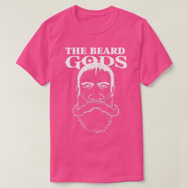 Camiseta A barba de barba amava o Donx27t, tem graça (Frente do Design)