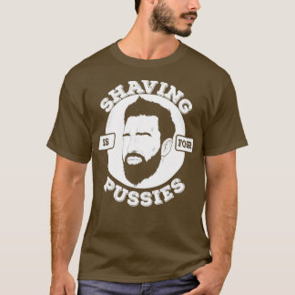 Camiseta A barba de cheio é para bichinhos