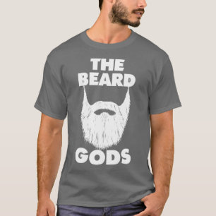 Camiseta A barba dos deuses da barba amava o branco da barb
