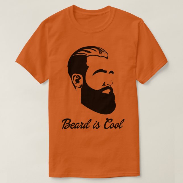 Camiseta A barba é legal (Frente do Design)