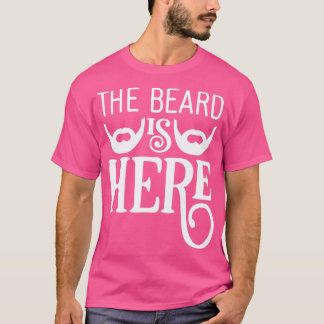 Camiseta A Barba Engraçada Presente A Barba Está Aqui 4