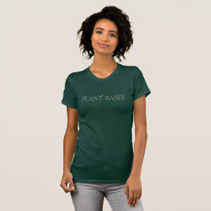 Camiseta à base de plantas para vegetarianos