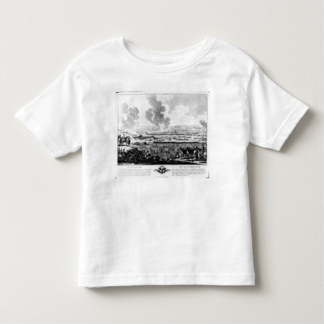 Camiseta A batalha de Austerlitz, o 2 de dezembro de 1805 (Frente)