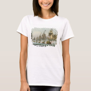 Camiseta A batalha de Trafalgar, o 21 de outubro de 1805,