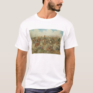 Camiseta A batalha de Waterloo, o 18 de junho de 1815 (w/c