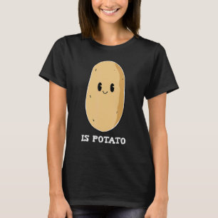 Camiseta A Batata É Adorável Para Meninas