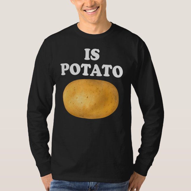 Camiseta A Batata É Batata Na Televisão, Como Se Vê Tarde? (Frente)